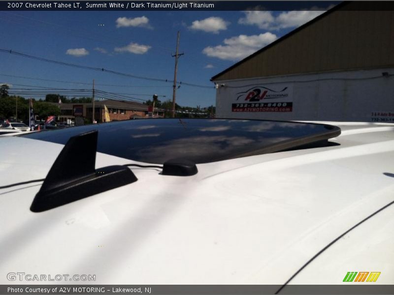 Summit White / Dark Titanium/Light Titanium 2007 Chevrolet Tahoe LT