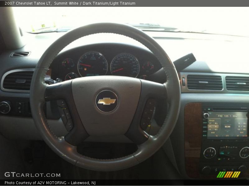 Summit White / Dark Titanium/Light Titanium 2007 Chevrolet Tahoe LT
