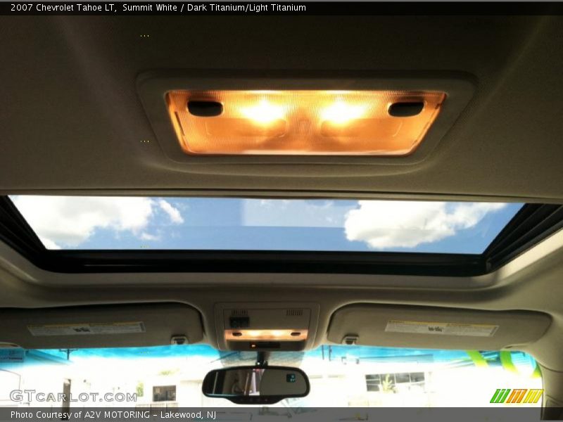 Summit White / Dark Titanium/Light Titanium 2007 Chevrolet Tahoe LT