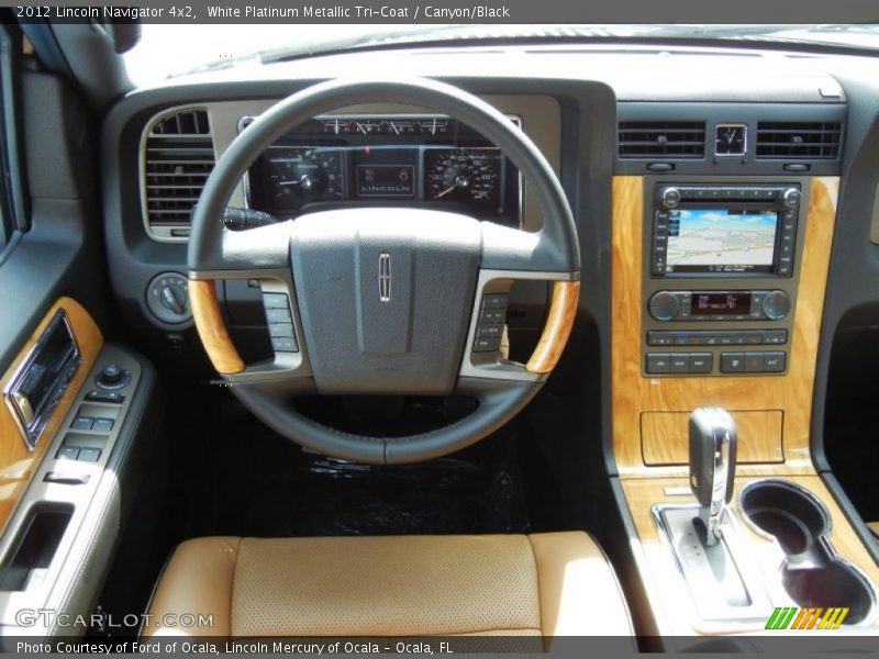 Dashboard of 2012 Navigator 4x2