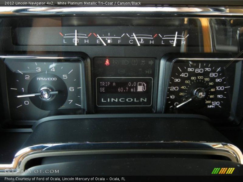  2012 Navigator 4x2 4x2 Gauges