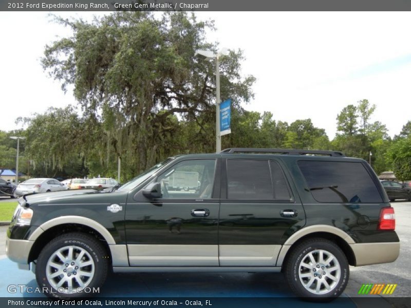  2012 Expedition King Ranch Green Gem Metallic