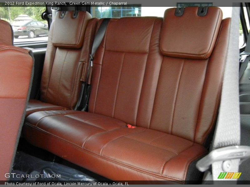 Rear Seat of 2012 Expedition King Ranch