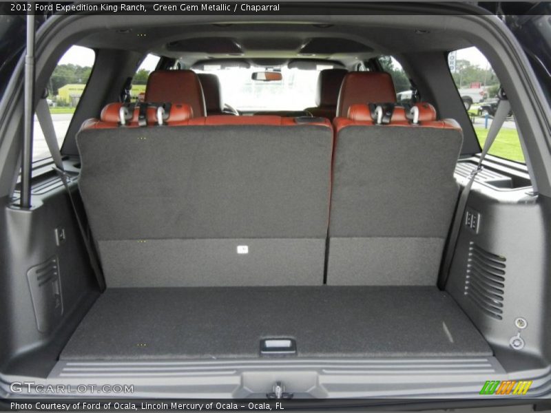  2012 Expedition King Ranch Trunk