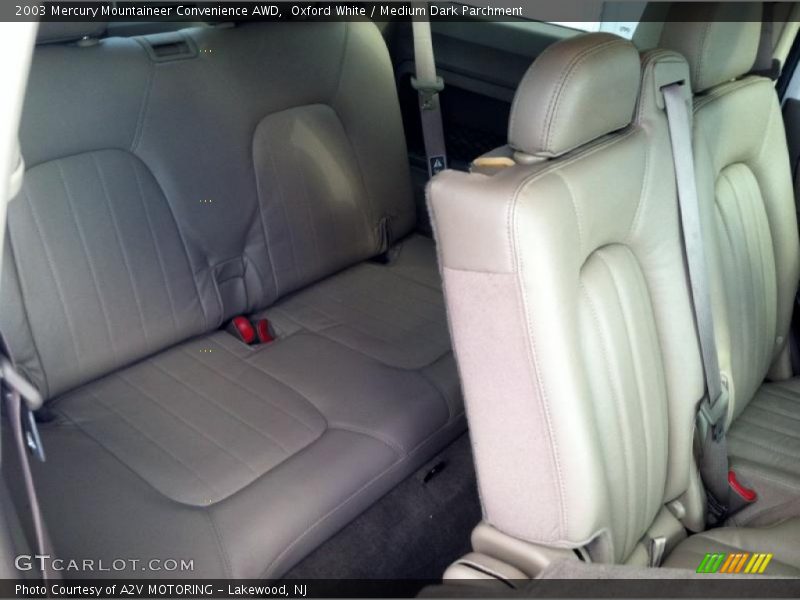 Oxford White / Medium Dark Parchment 2003 Mercury Mountaineer Convenience AWD