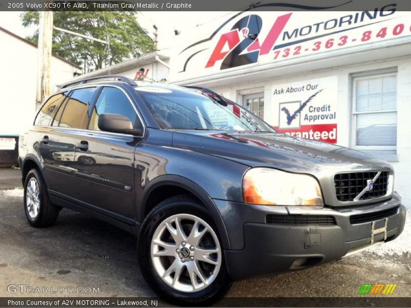 Titanium Gray Metallic / Graphite 2005 Volvo XC90 T6 AWD