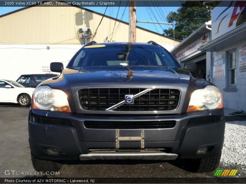 Titanium Gray Metallic / Graphite 2005 Volvo XC90 T6 AWD