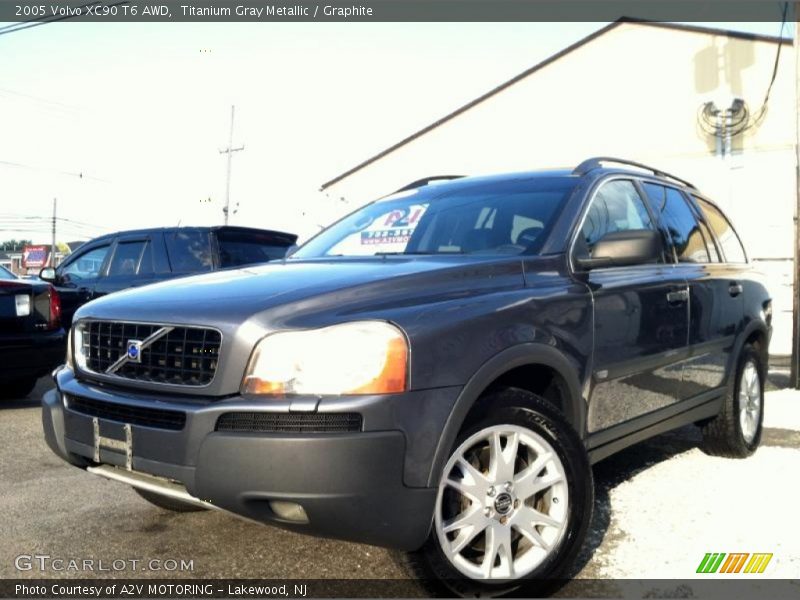 Titanium Gray Metallic / Graphite 2005 Volvo XC90 T6 AWD