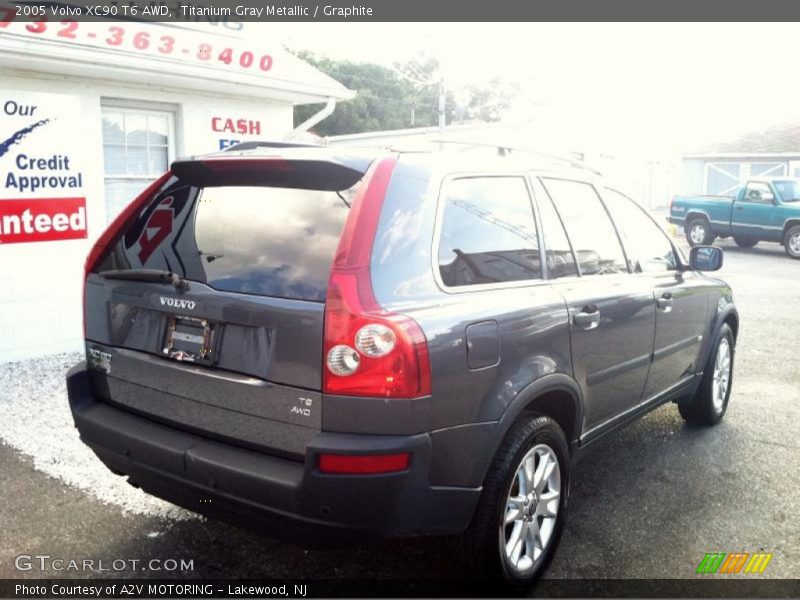 Titanium Gray Metallic / Graphite 2005 Volvo XC90 T6 AWD