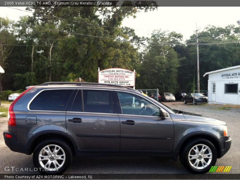 Titanium Gray Metallic / Graphite 2005 Volvo XC90 T6 AWD