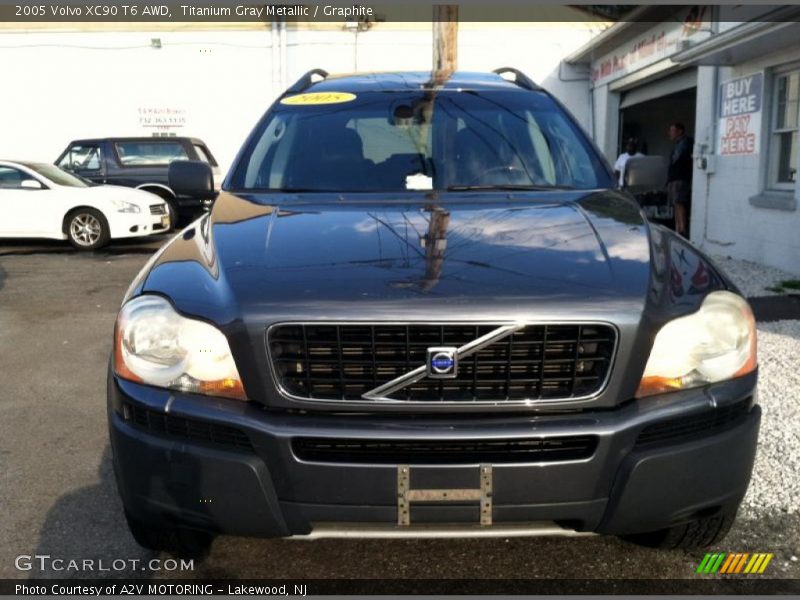 Titanium Gray Metallic / Graphite 2005 Volvo XC90 T6 AWD
