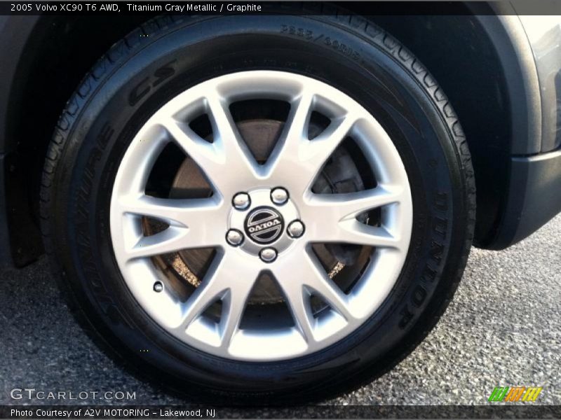 Titanium Gray Metallic / Graphite 2005 Volvo XC90 T6 AWD