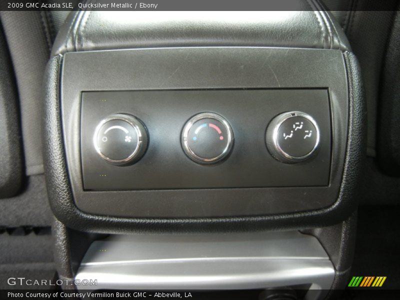 Quicksilver Metallic / Ebony 2009 GMC Acadia SLE