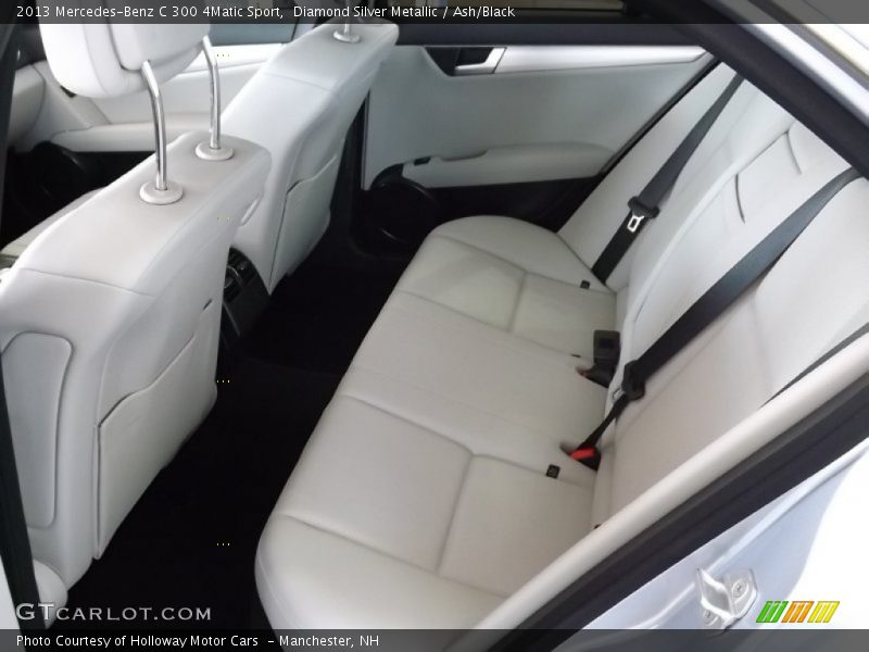 Diamond Silver Metallic / Ash/Black 2013 Mercedes-Benz C 300 4Matic Sport