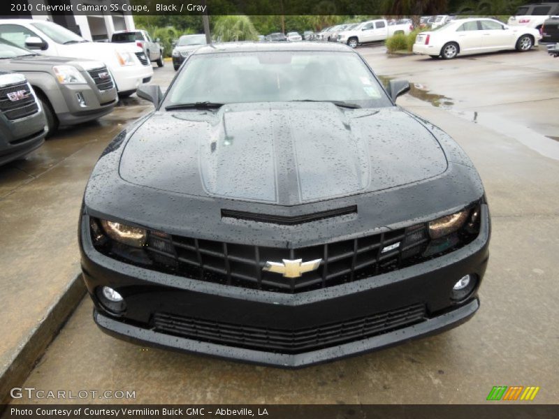 Black / Gray 2010 Chevrolet Camaro SS Coupe