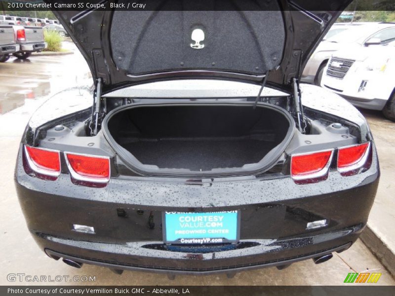 Black / Gray 2010 Chevrolet Camaro SS Coupe