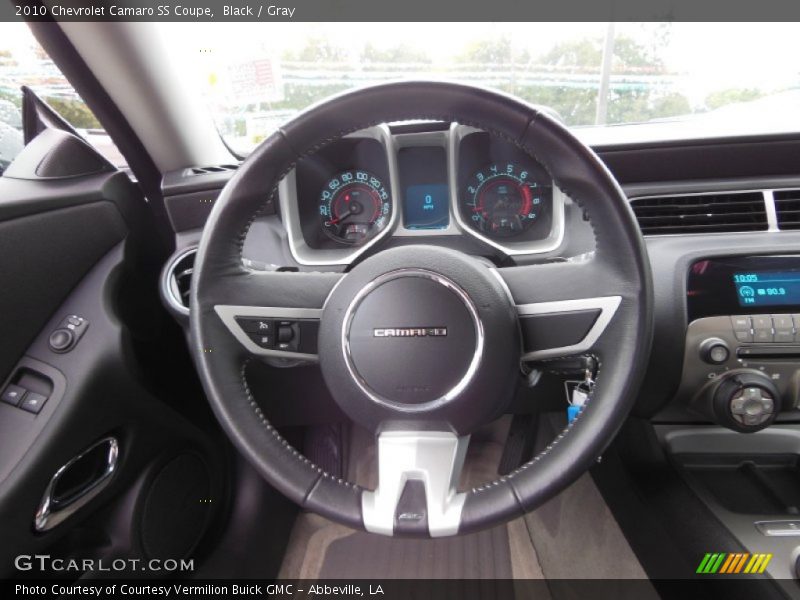 Black / Gray 2010 Chevrolet Camaro SS Coupe