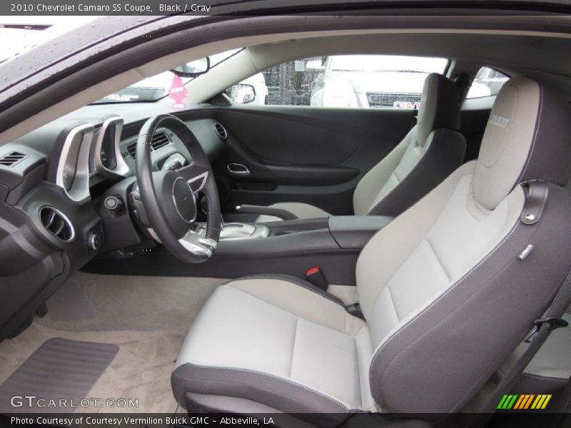 Black / Gray 2010 Chevrolet Camaro SS Coupe