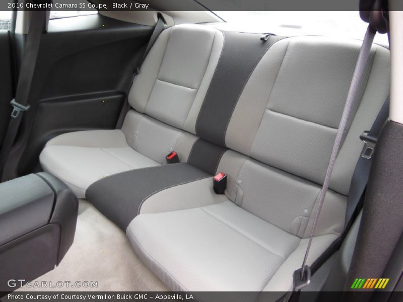 Black / Gray 2010 Chevrolet Camaro SS Coupe