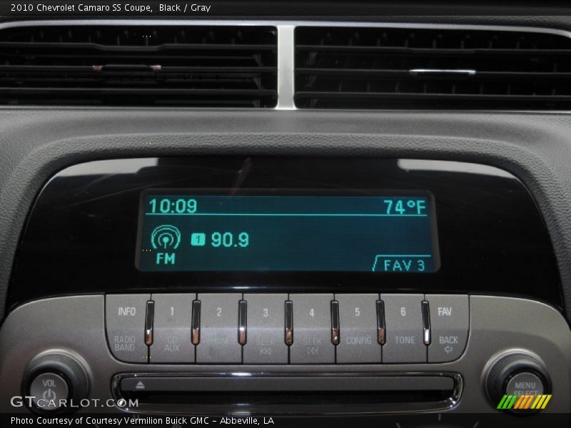Black / Gray 2010 Chevrolet Camaro SS Coupe