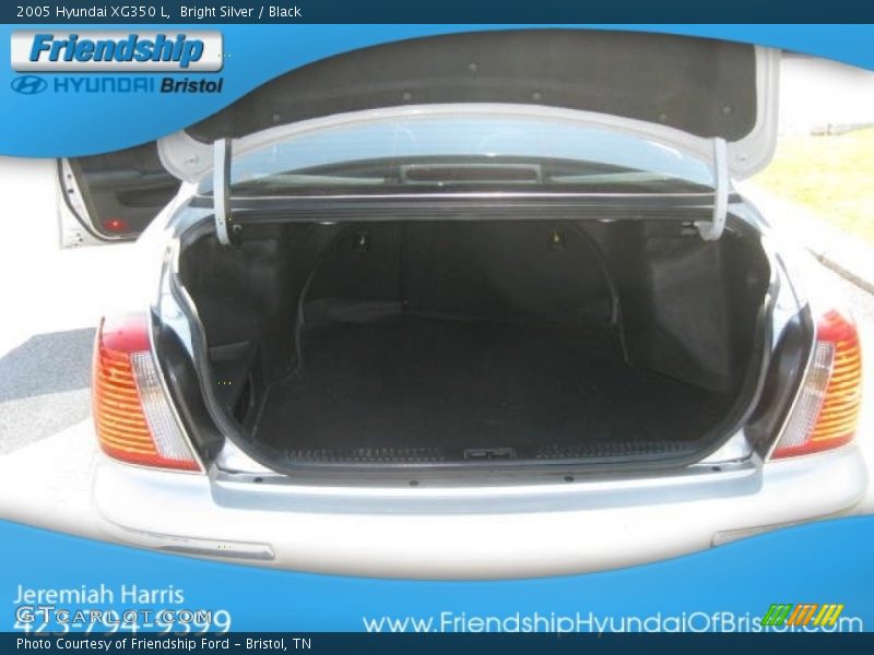 Bright Silver / Black 2005 Hyundai XG350 L