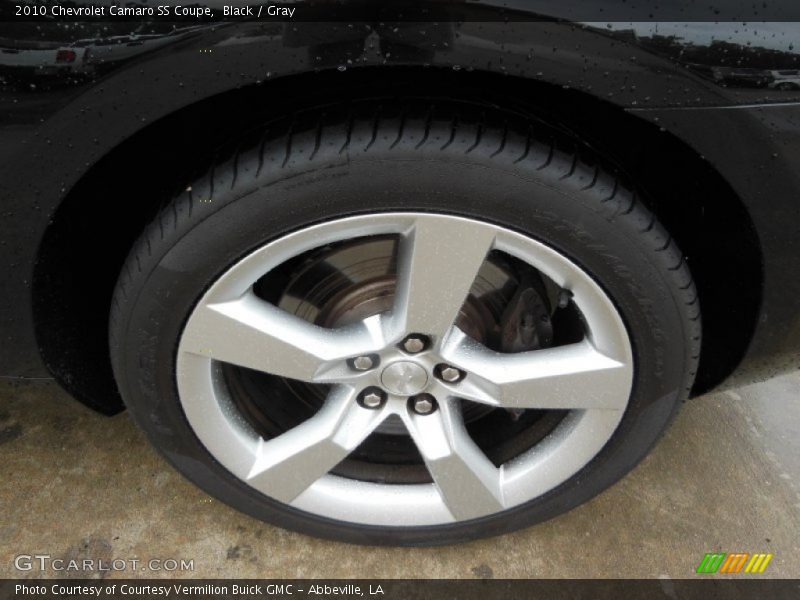 Black / Gray 2010 Chevrolet Camaro SS Coupe