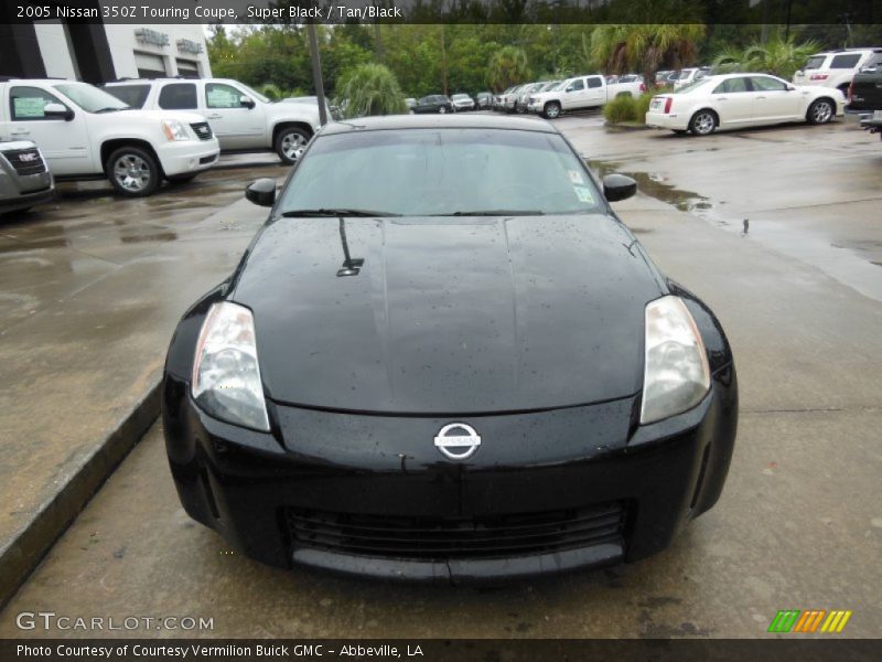 Super Black / Tan/Black 2005 Nissan 350Z Touring Coupe