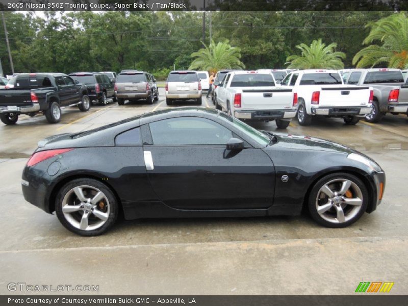 Super Black / Tan/Black 2005 Nissan 350Z Touring Coupe