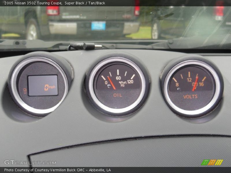 Super Black / Tan/Black 2005 Nissan 350Z Touring Coupe