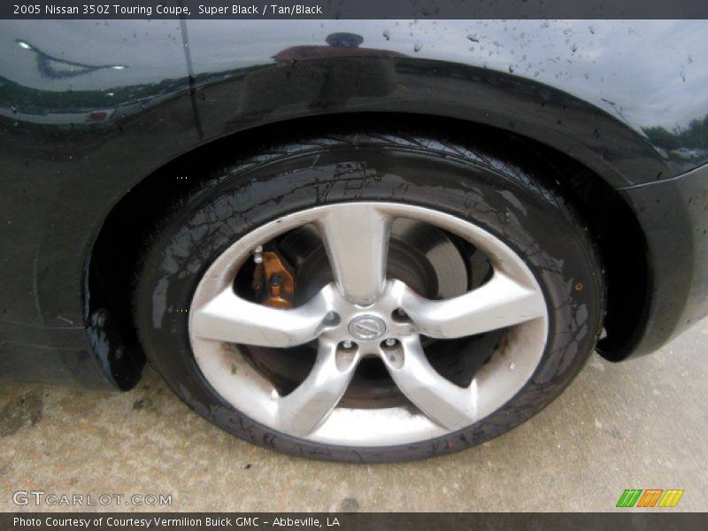 Super Black / Tan/Black 2005 Nissan 350Z Touring Coupe