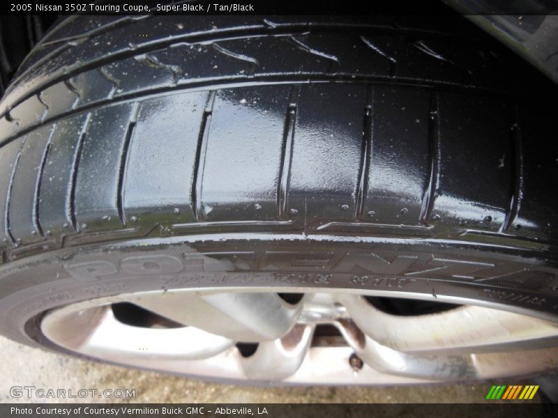 Super Black / Tan/Black 2005 Nissan 350Z Touring Coupe