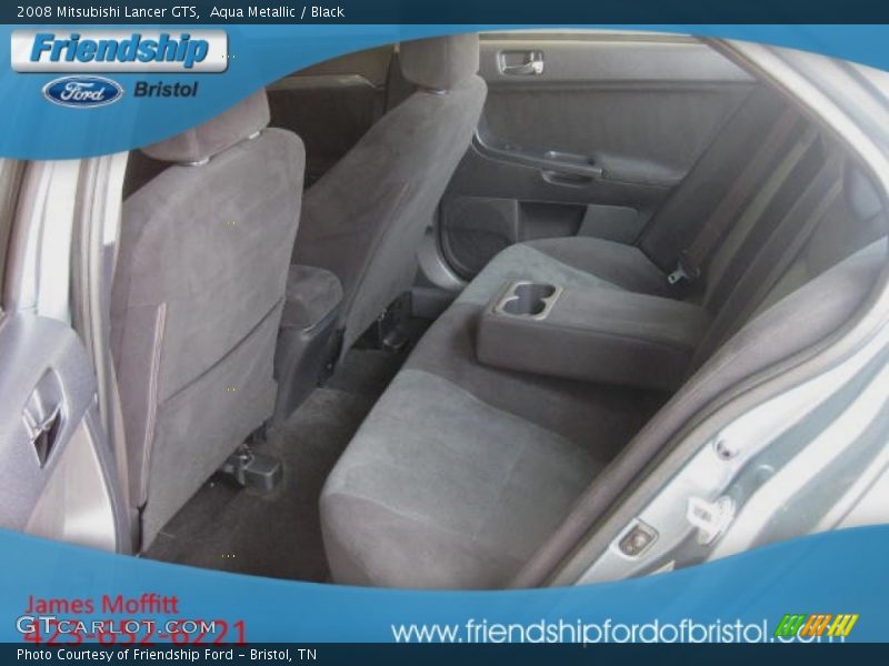 Aqua Metallic / Black 2008 Mitsubishi Lancer GTS