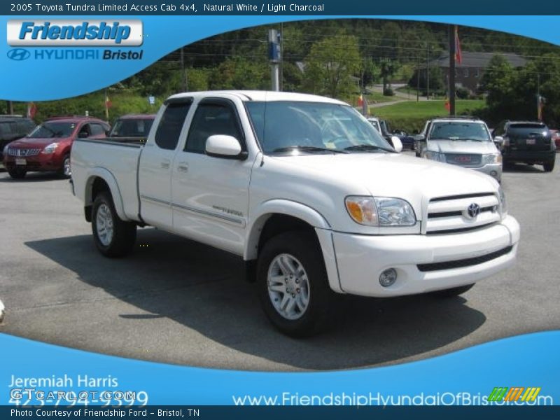 Natural White / Light Charcoal 2005 Toyota Tundra Limited Access Cab 4x4