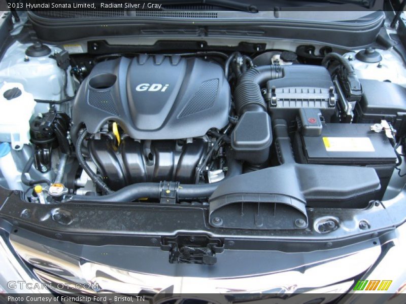 Radiant Silver / Gray 2013 Hyundai Sonata Limited