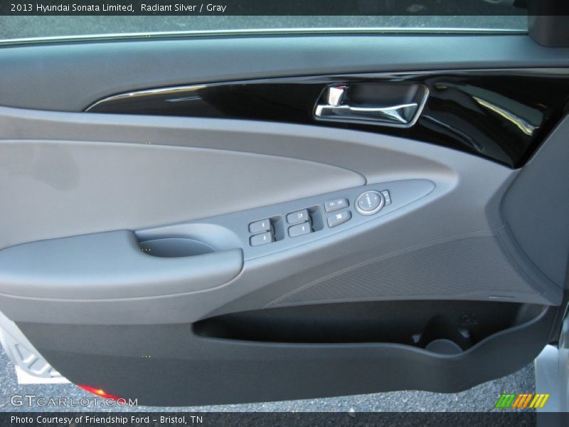 Radiant Silver / Gray 2013 Hyundai Sonata Limited