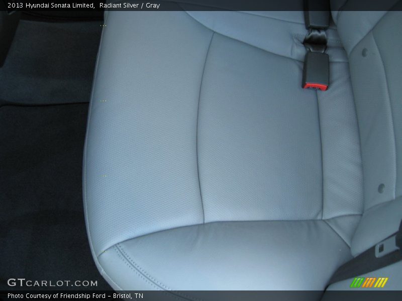 Radiant Silver / Gray 2013 Hyundai Sonata Limited