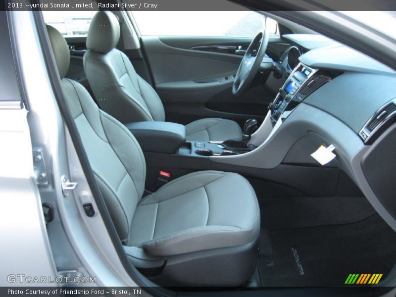 Radiant Silver / Gray 2013 Hyundai Sonata Limited
