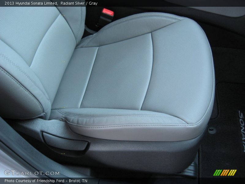 Radiant Silver / Gray 2013 Hyundai Sonata Limited