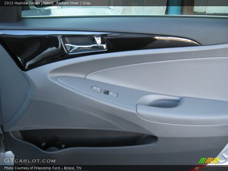 Radiant Silver / Gray 2013 Hyundai Sonata Limited