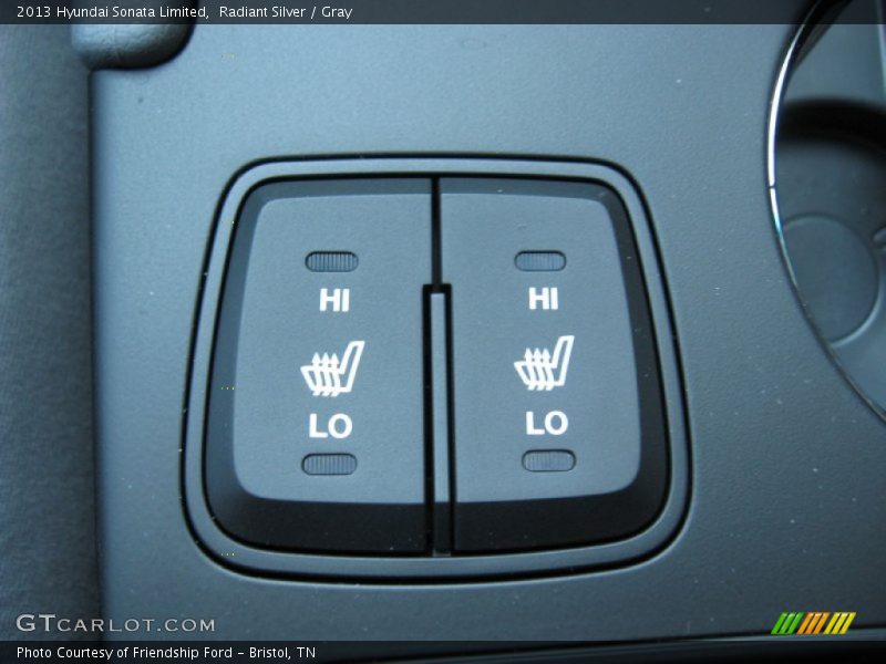 Radiant Silver / Gray 2013 Hyundai Sonata Limited