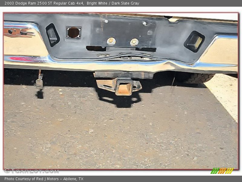 Bright White / Dark Slate Gray 2003 Dodge Ram 2500 ST Regular Cab 4x4