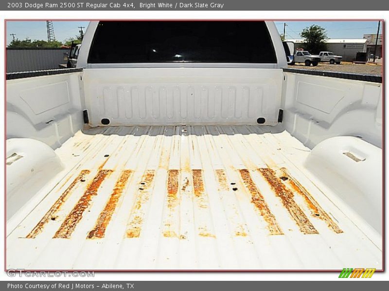 Bright White / Dark Slate Gray 2003 Dodge Ram 2500 ST Regular Cab 4x4