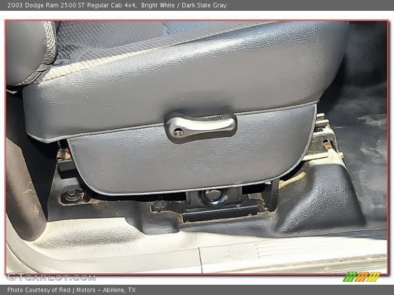 Bright White / Dark Slate Gray 2003 Dodge Ram 2500 ST Regular Cab 4x4