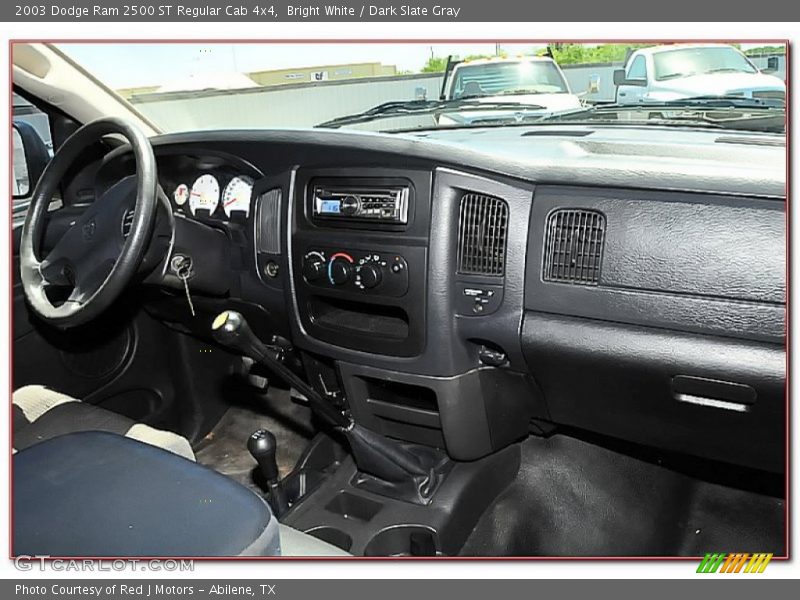 Bright White / Dark Slate Gray 2003 Dodge Ram 2500 ST Regular Cab 4x4