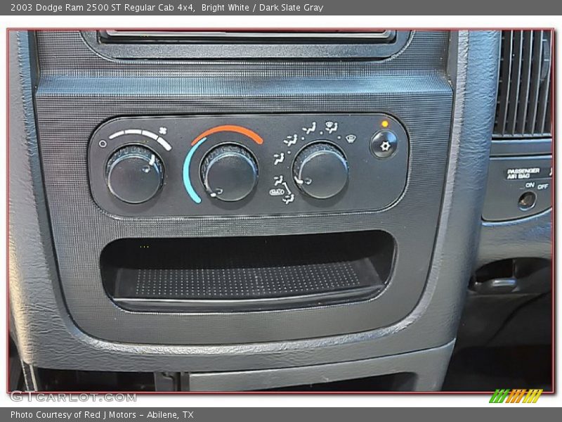 Bright White / Dark Slate Gray 2003 Dodge Ram 2500 ST Regular Cab 4x4