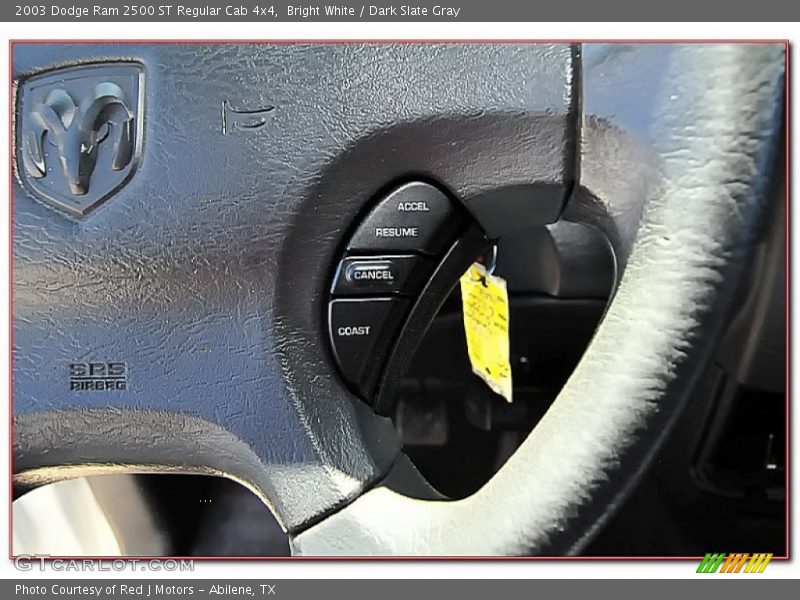 Bright White / Dark Slate Gray 2003 Dodge Ram 2500 ST Regular Cab 4x4