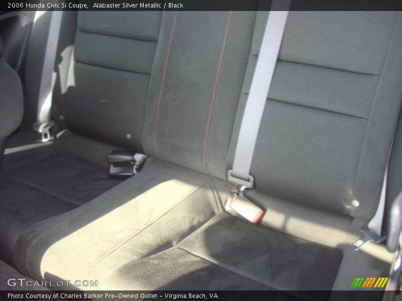 Alabaster Silver Metallic / Black 2006 Honda Civic Si Coupe