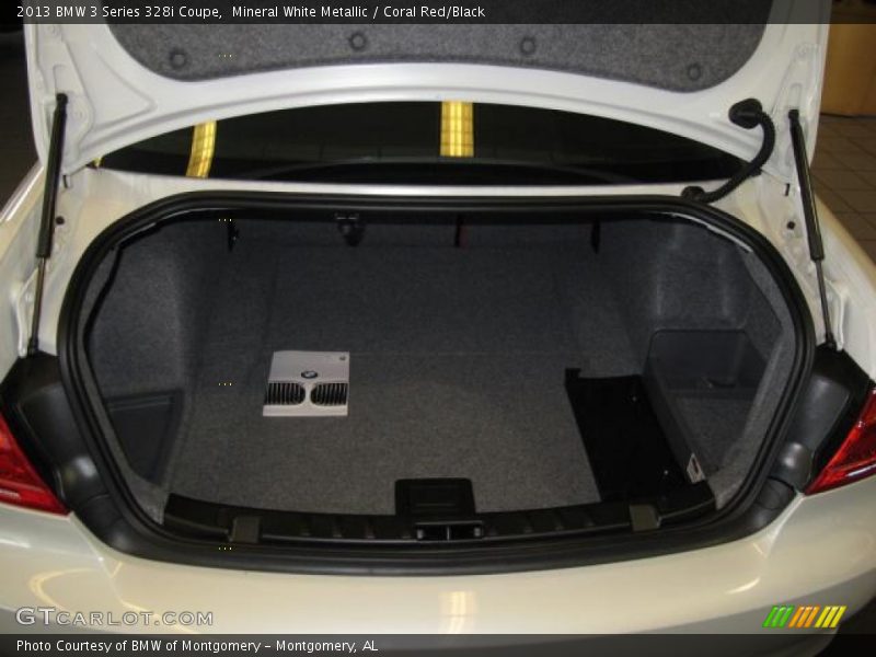  2013 3 Series 328i Coupe Trunk