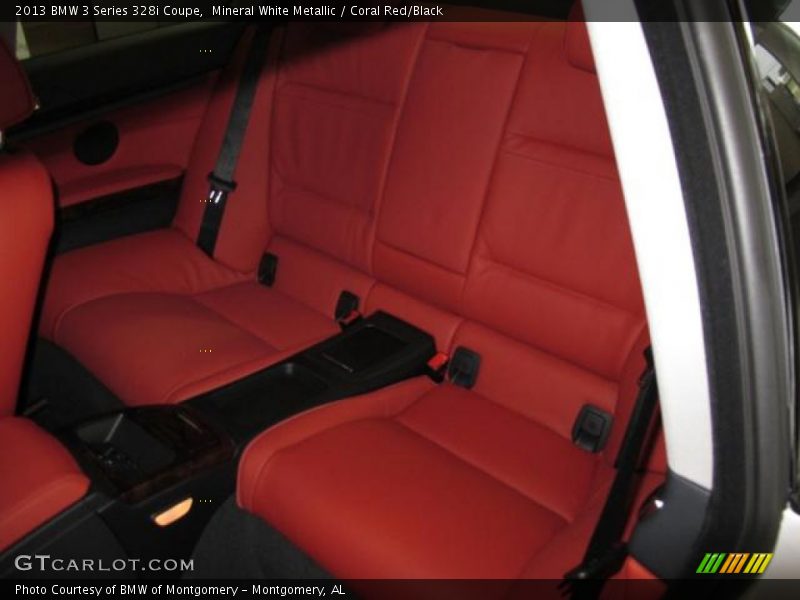 Rear Seat of 2013 3 Series 328i Coupe