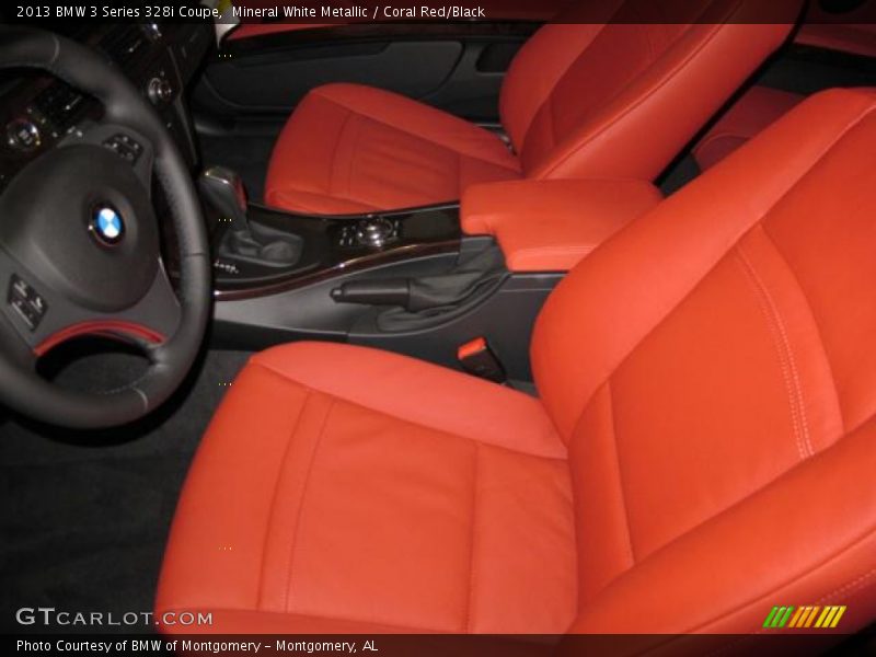 Front Seat of 2013 3 Series 328i Coupe